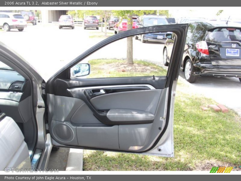 Alabaster Silver Metallic / Ebony 2006 Acura TL 3.2