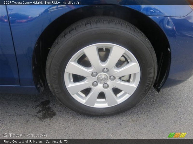 Blue Ribbon Metallic / Ash 2007 Toyota Camry Hybrid