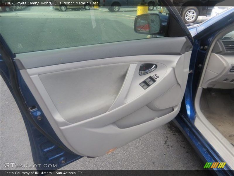 Blue Ribbon Metallic / Ash 2007 Toyota Camry Hybrid