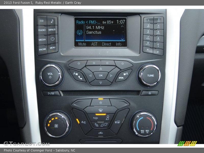 Ruby Red Metallic / Earth Gray 2013 Ford Fusion S