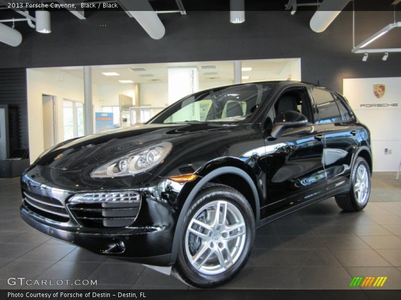 Black / Black 2013 Porsche Cayenne