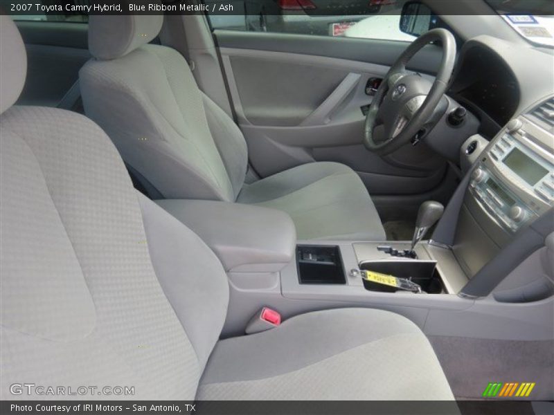 Blue Ribbon Metallic / Ash 2007 Toyota Camry Hybrid