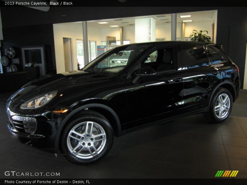 Black / Black 2013 Porsche Cayenne