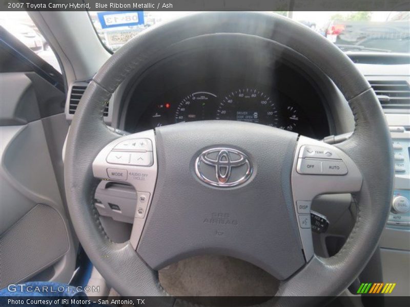 Blue Ribbon Metallic / Ash 2007 Toyota Camry Hybrid