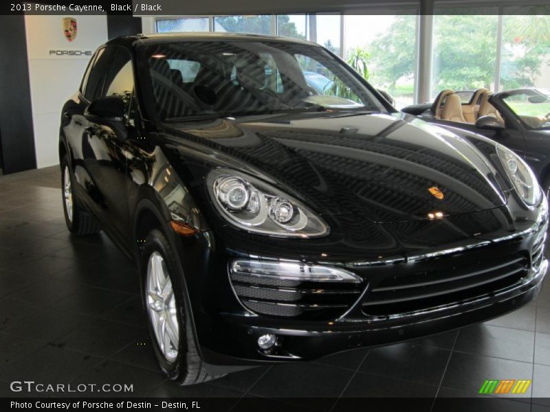 Black / Black 2013 Porsche Cayenne
