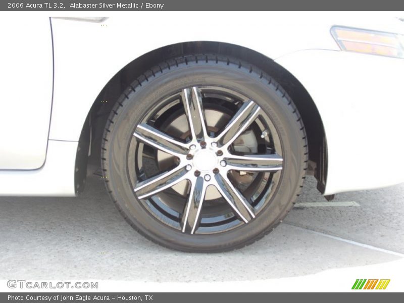 Alabaster Silver Metallic / Ebony 2006 Acura TL 3.2