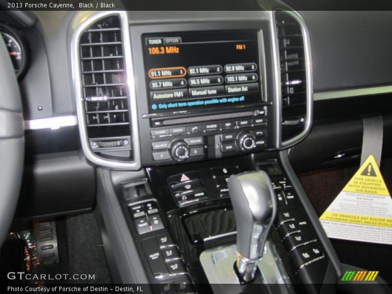 Black / Black 2013 Porsche Cayenne
