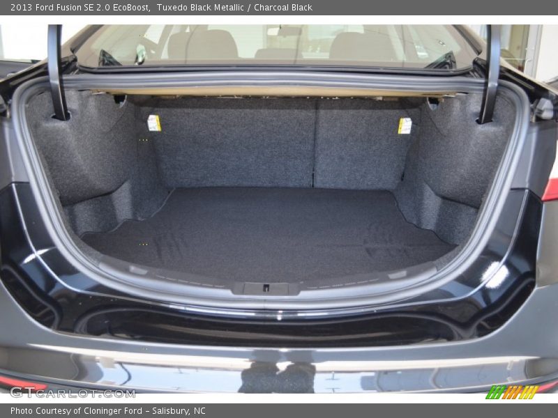 Tuxedo Black Metallic / Charcoal Black 2013 Ford Fusion SE 2.0 EcoBoost