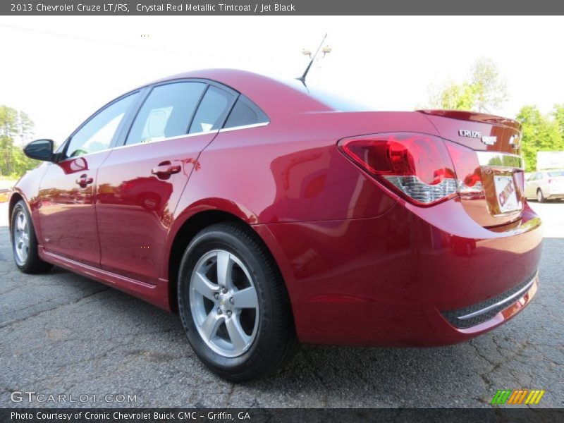 Crystal Red Metallic Tintcoat / Jet Black 2013 Chevrolet Cruze LT/RS