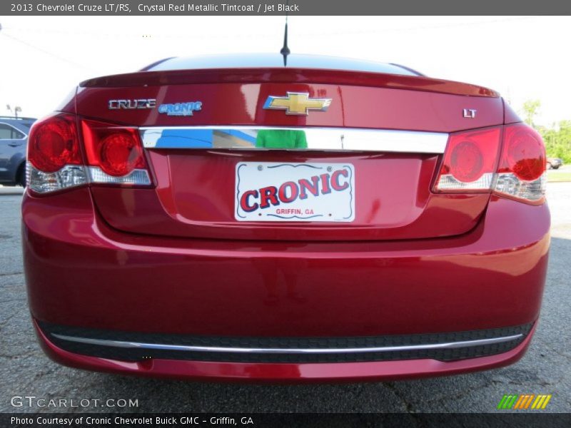 Crystal Red Metallic Tintcoat / Jet Black 2013 Chevrolet Cruze LT/RS