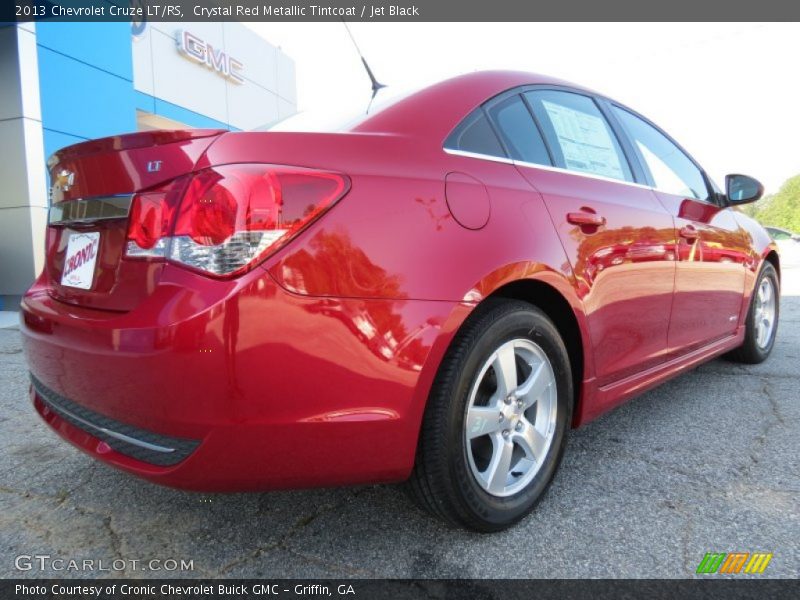 Crystal Red Metallic Tintcoat / Jet Black 2013 Chevrolet Cruze LT/RS