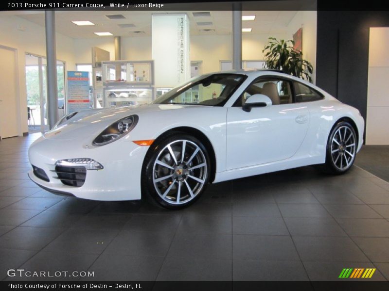  2013 911 Carrera Coupe White