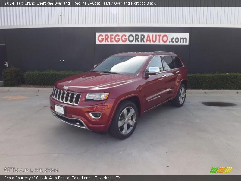 Redline 2-Coat Pearl / Overland Morocco Black 2014 Jeep Grand Cherokee Overland