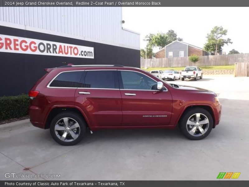 Redline 2-Coat Pearl / Overland Morocco Black 2014 Jeep Grand Cherokee Overland