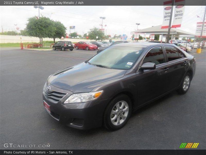 Magnetic Gray Metallic / Ash 2011 Toyota Camry LE