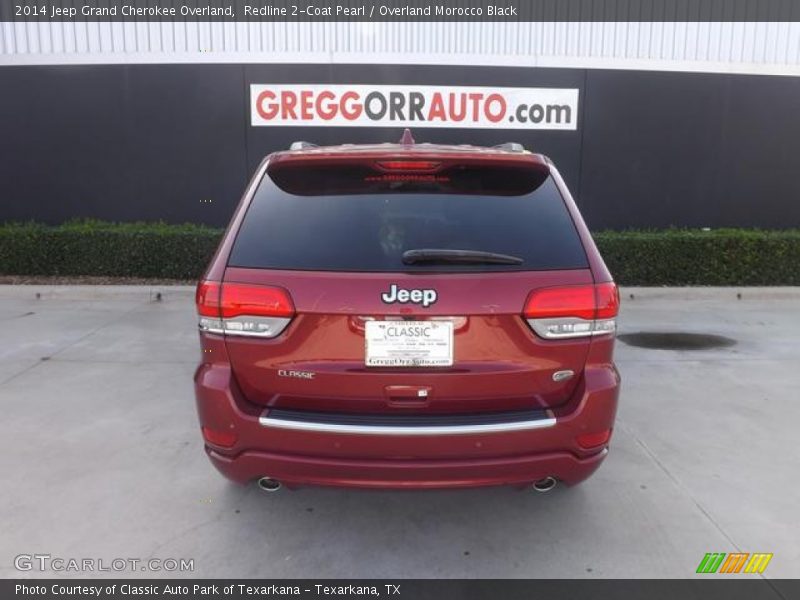 Redline 2-Coat Pearl / Overland Morocco Black 2014 Jeep Grand Cherokee Overland
