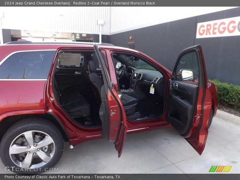 Redline 2-Coat Pearl / Overland Morocco Black 2014 Jeep Grand Cherokee Overland