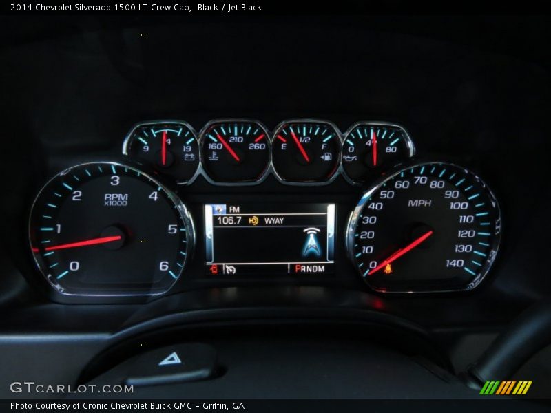  2014 Silverado 1500 LT Crew Cab LT Crew Cab Gauges