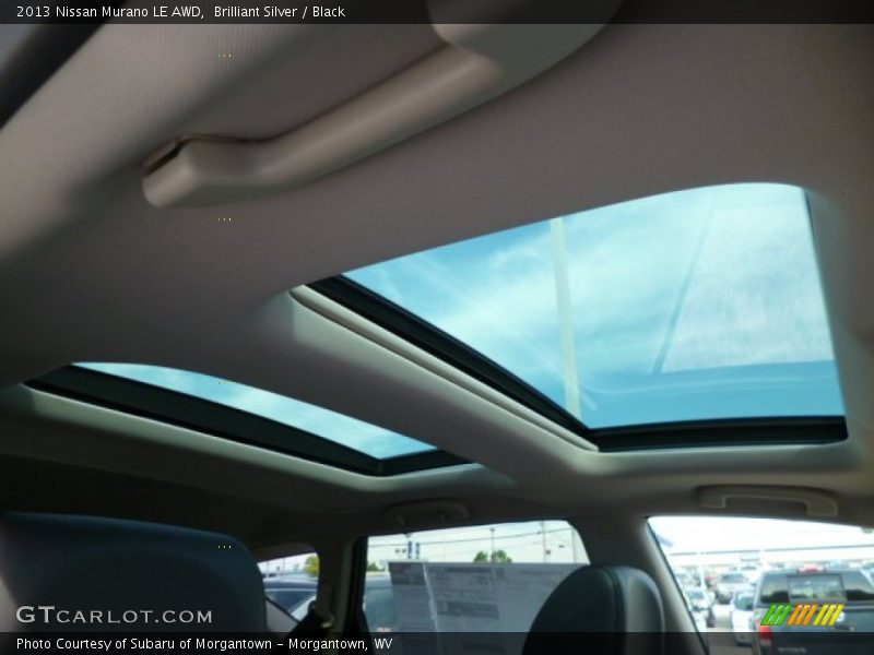 Brilliant Silver / Black 2013 Nissan Murano LE AWD
