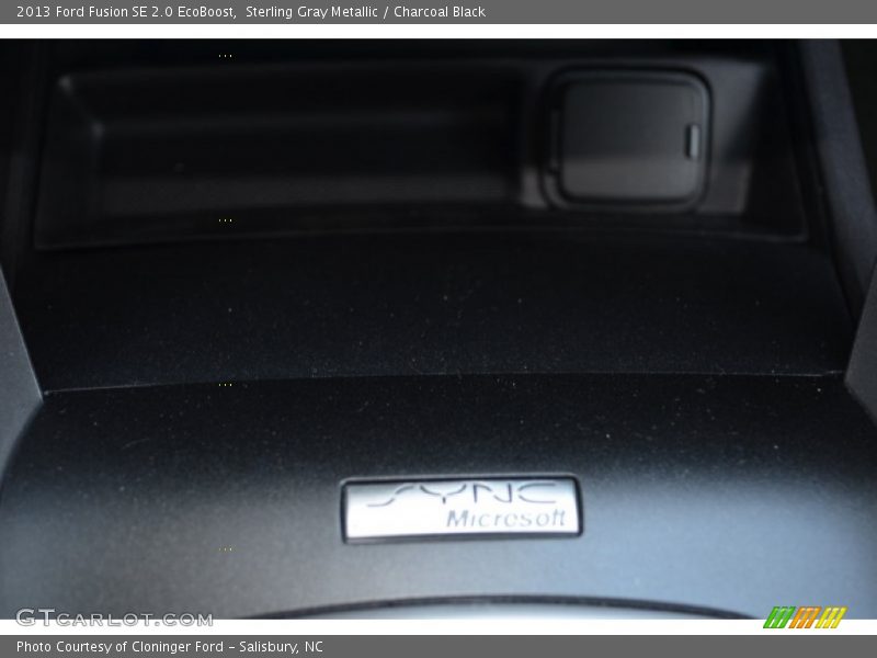 Sterling Gray Metallic / Charcoal Black 2013 Ford Fusion SE 2.0 EcoBoost