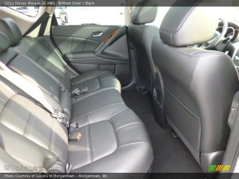 Rear Seat of 2013 Murano LE AWD