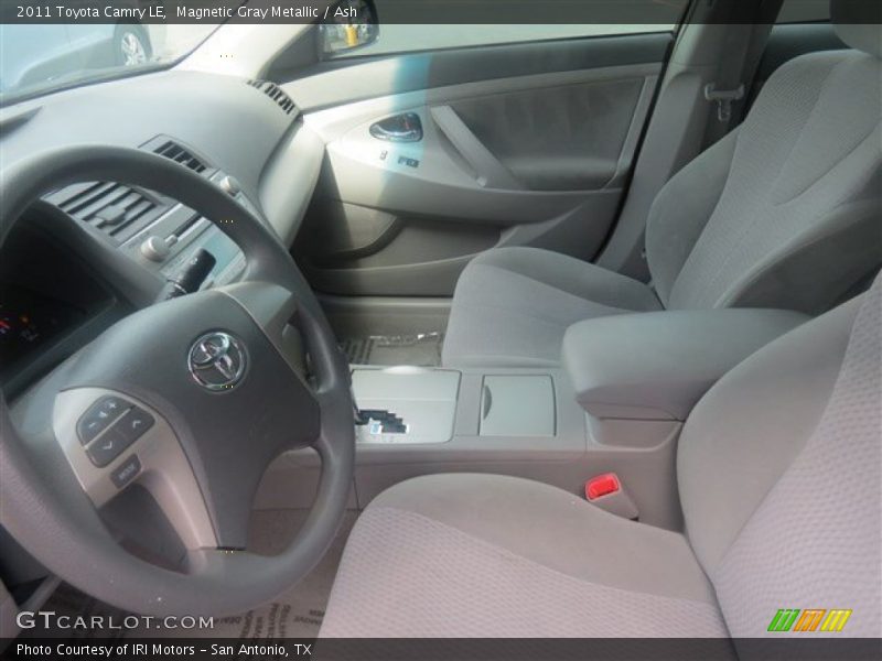 Magnetic Gray Metallic / Ash 2011 Toyota Camry LE
