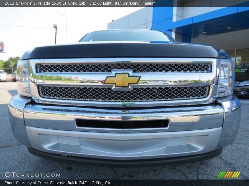 Black / Light Titanium/Dark Titanium 2013 Chevrolet Silverado 1500 LT Crew Cab