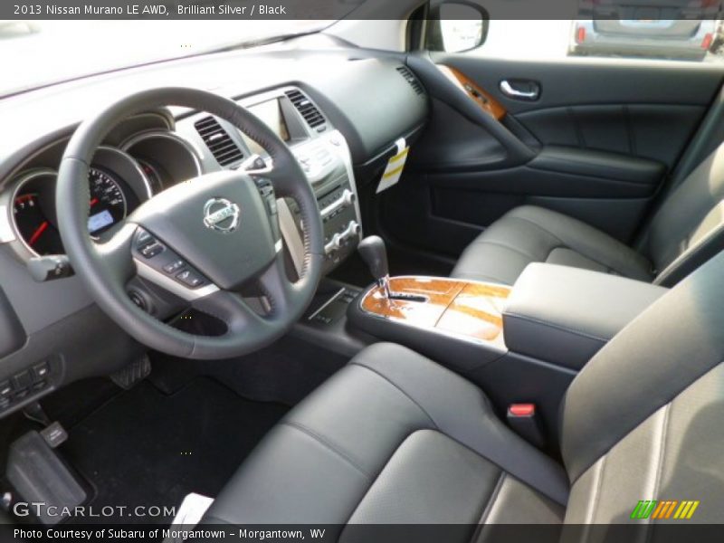 Black Interior - 2013 Murano LE AWD 