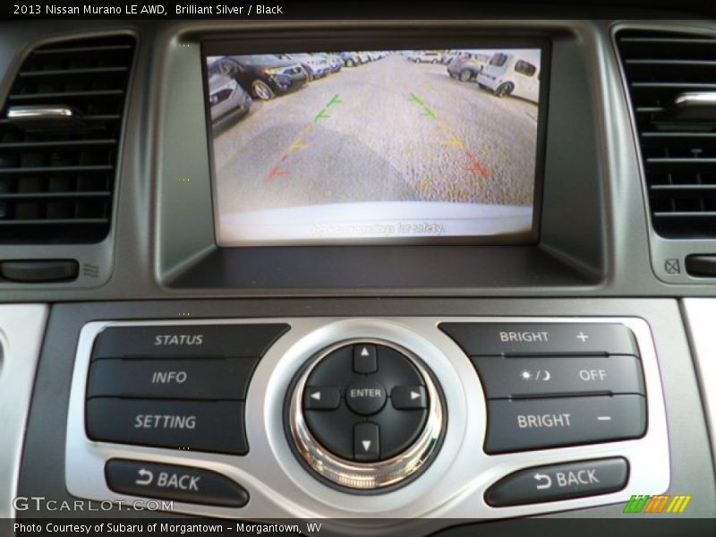 Brilliant Silver / Black 2013 Nissan Murano LE AWD