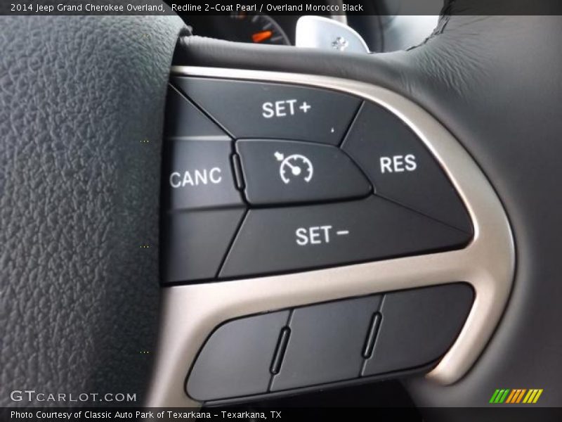 Controls of 2014 Grand Cherokee Overland