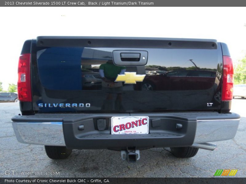 Black / Light Titanium/Dark Titanium 2013 Chevrolet Silverado 1500 LT Crew Cab
