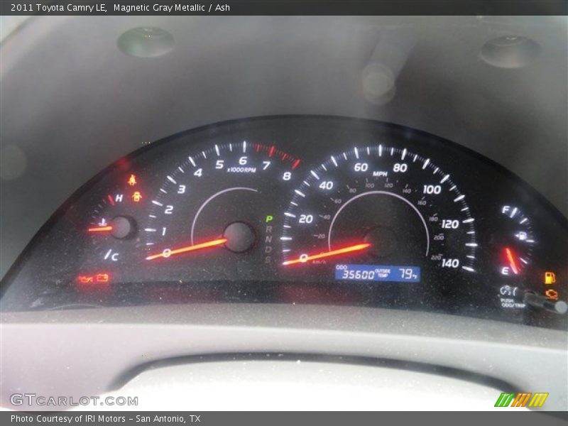 Magnetic Gray Metallic / Ash 2011 Toyota Camry LE