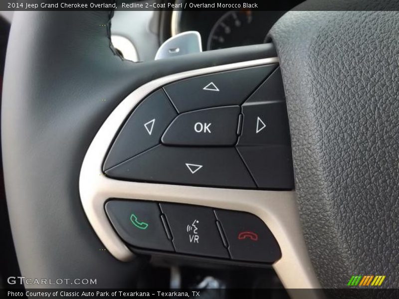 Controls of 2014 Grand Cherokee Overland