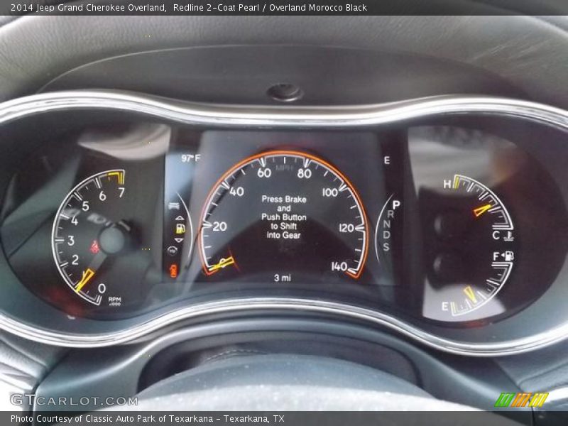  2014 Grand Cherokee Overland Overland Gauges