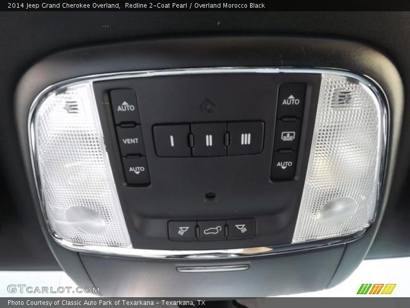 Controls of 2014 Grand Cherokee Overland