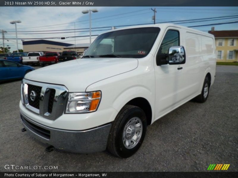 Glacier White / Gray 2013 Nissan NV 2500 HD SV