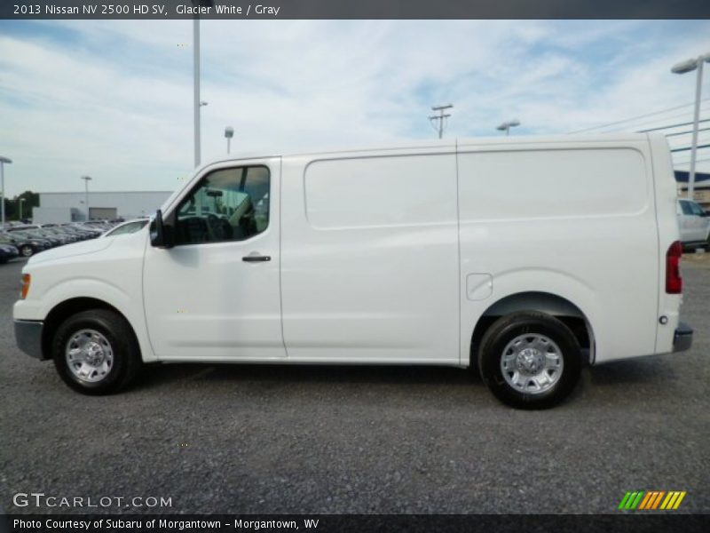Glacier White / Gray 2013 Nissan NV 2500 HD SV