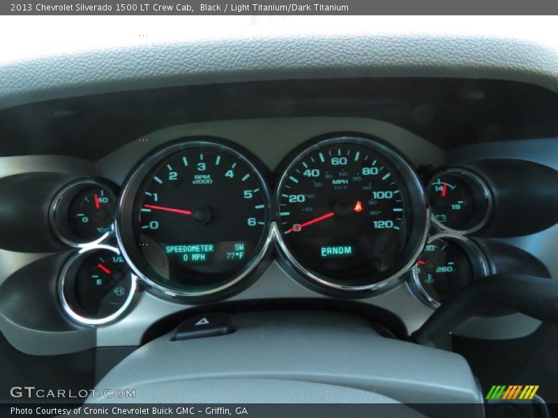 Black / Light Titanium/Dark Titanium 2013 Chevrolet Silverado 1500 LT Crew Cab