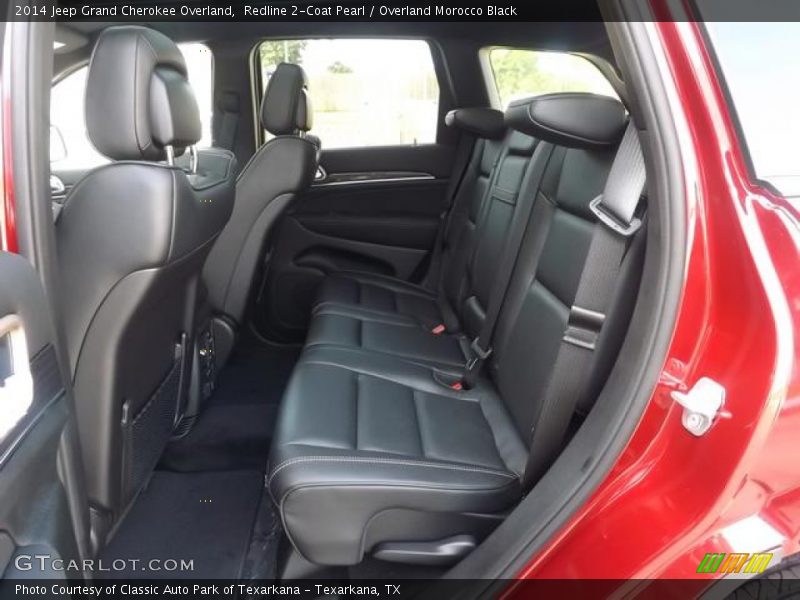 Rear Seat of 2014 Grand Cherokee Overland