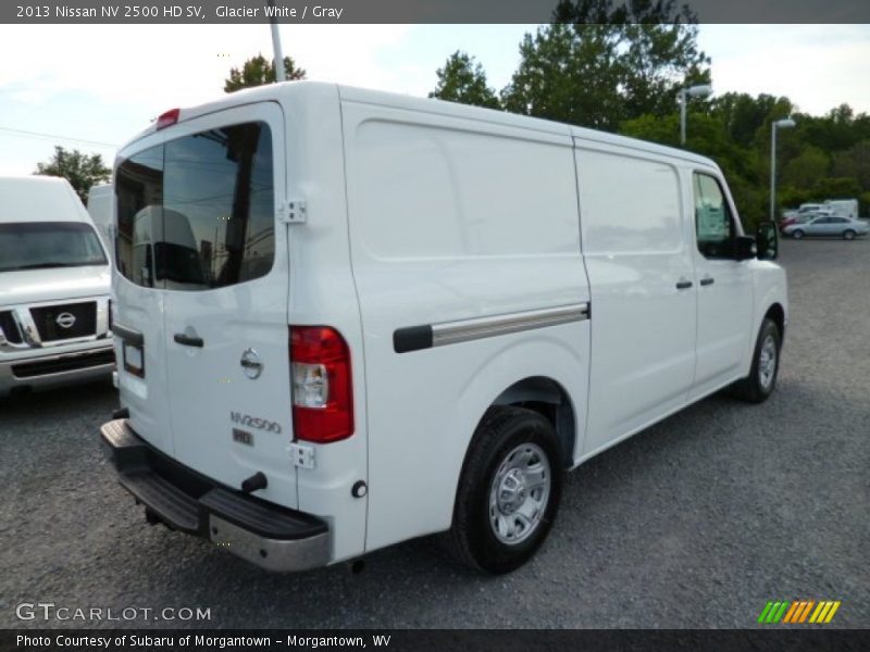 Glacier White / Gray 2013 Nissan NV 2500 HD SV