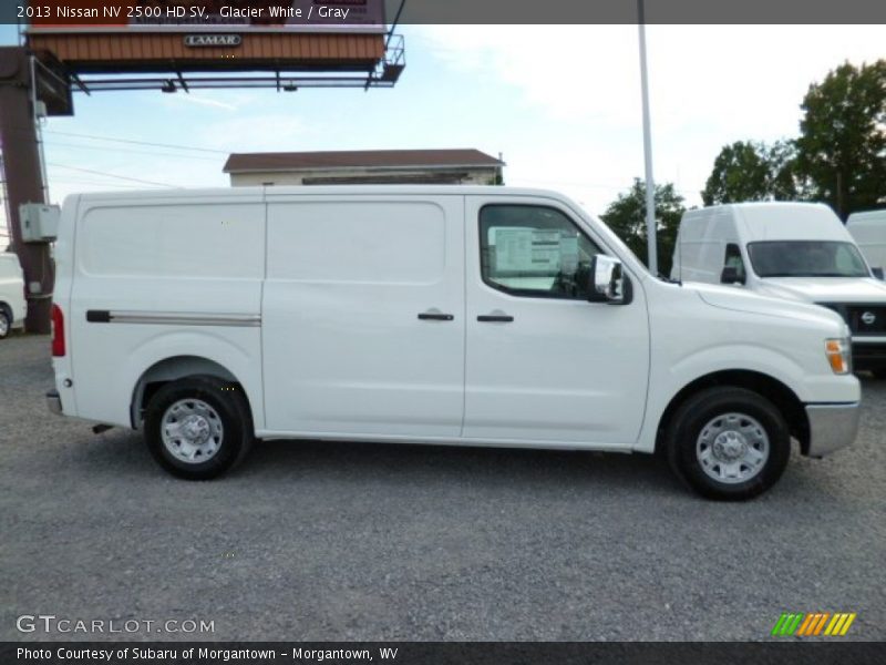 Glacier White / Gray 2013 Nissan NV 2500 HD SV