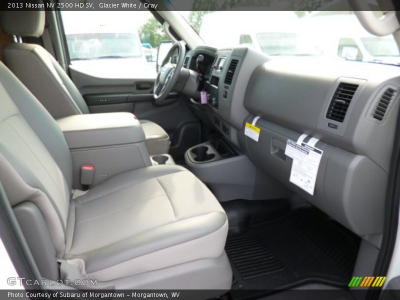 Glacier White / Gray 2013 Nissan NV 2500 HD SV
