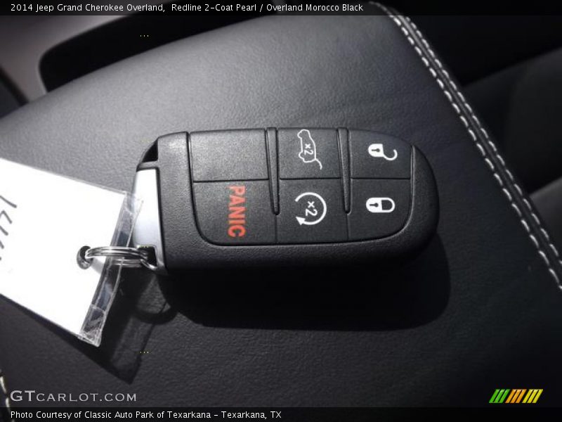 Keys of 2014 Grand Cherokee Overland