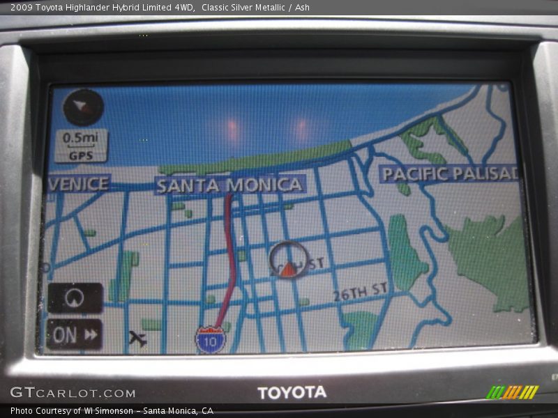 Classic Silver Metallic / Ash 2009 Toyota Highlander Hybrid Limited 4WD