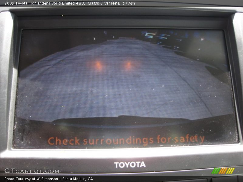 Classic Silver Metallic / Ash 2009 Toyota Highlander Hybrid Limited 4WD