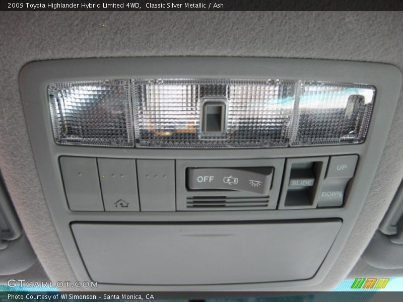 Classic Silver Metallic / Ash 2009 Toyota Highlander Hybrid Limited 4WD