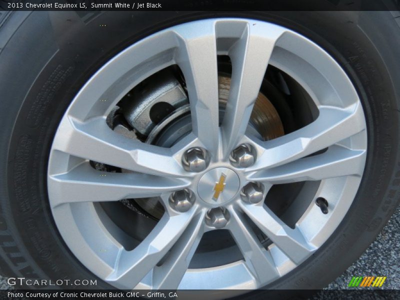 Summit White / Jet Black 2013 Chevrolet Equinox LS