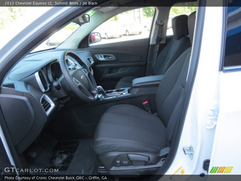 Summit White / Jet Black 2013 Chevrolet Equinox LS