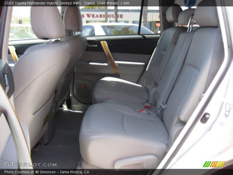 Classic Silver Metallic / Ash 2009 Toyota Highlander Hybrid Limited 4WD