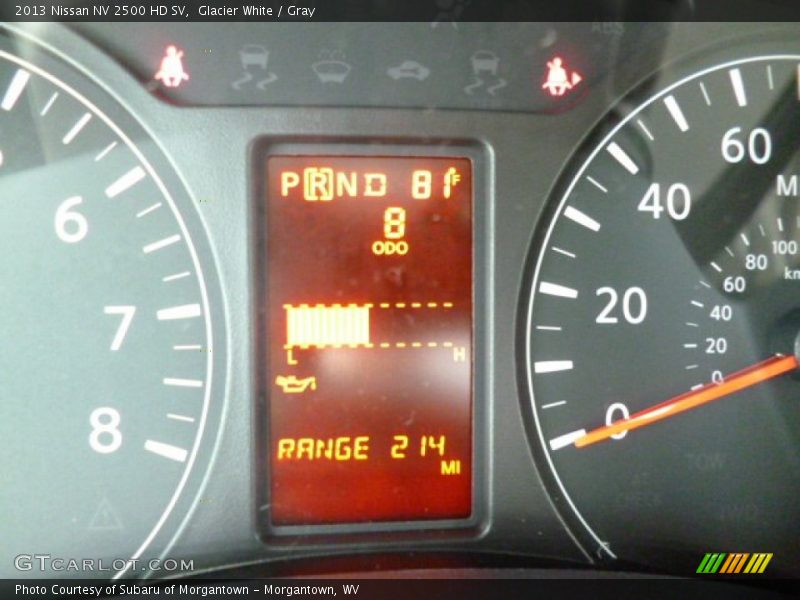 Glacier White / Gray 2013 Nissan NV 2500 HD SV